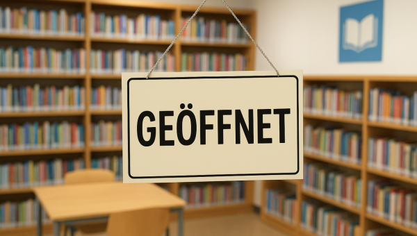 Die Schulbücherei ist wieder geöffnet